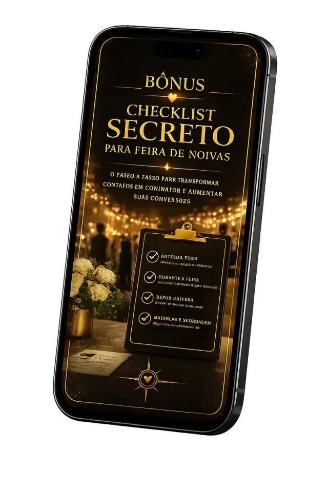 Checklist Secreto para Feira de Noivas