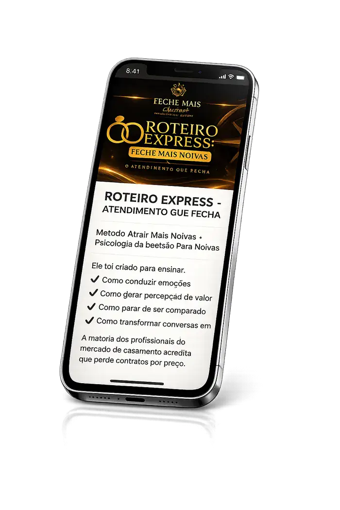 Roteiro Express®: Feche Mais Noivas
